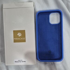 Blue iPhone 12/12 Pro Case Mirocase